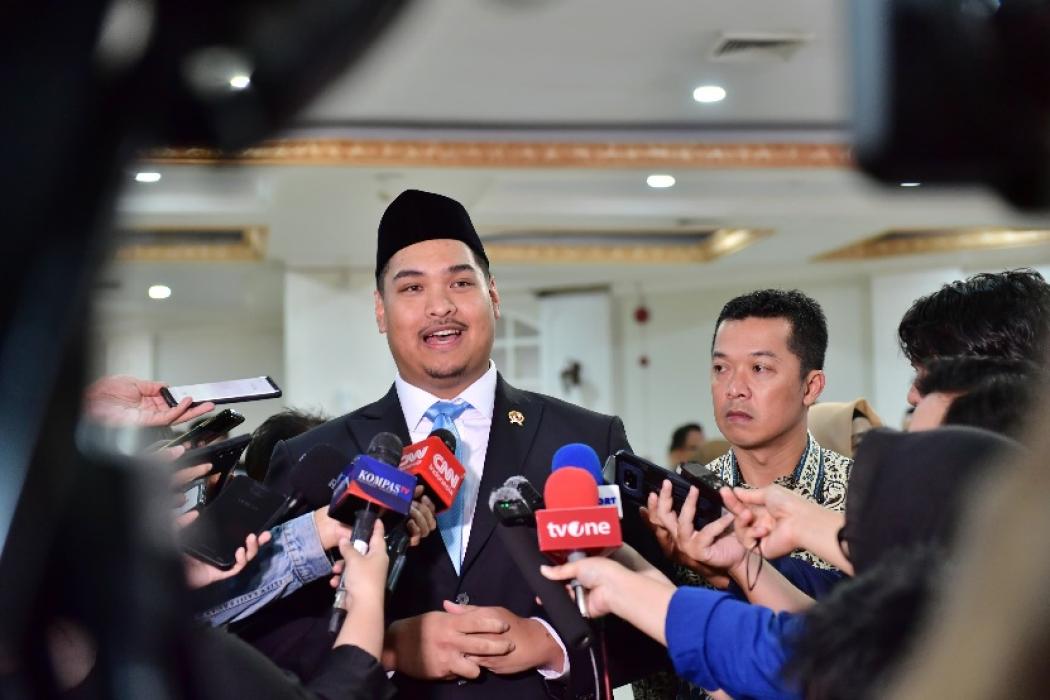 Launching Logo Baru Kemenpora, Menpora Dito Harap Jadi Manifestasi Semangat Baru Untuk Bergerak, Bersatu dan Berprestasi