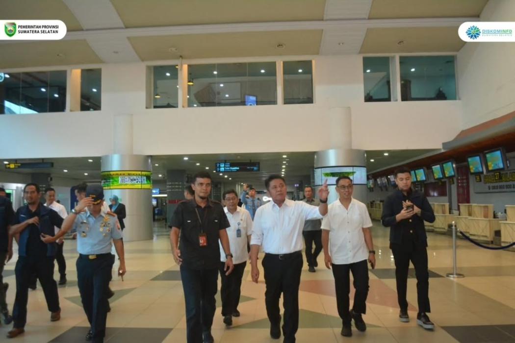 Usai Bandara SMB II Palembang Kembali Berstatus Internasional, Gubernur Herman Deru Lobi Lion Group Buka Penerbangan Internasional