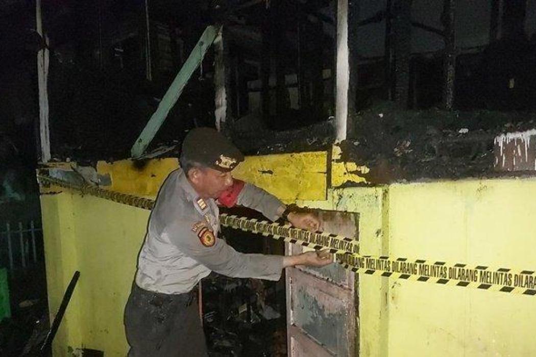 Diduga Gara-gara Korsleting Listrik, 1 Rumah di 26 Ilir Palembang Ludes Terbakar