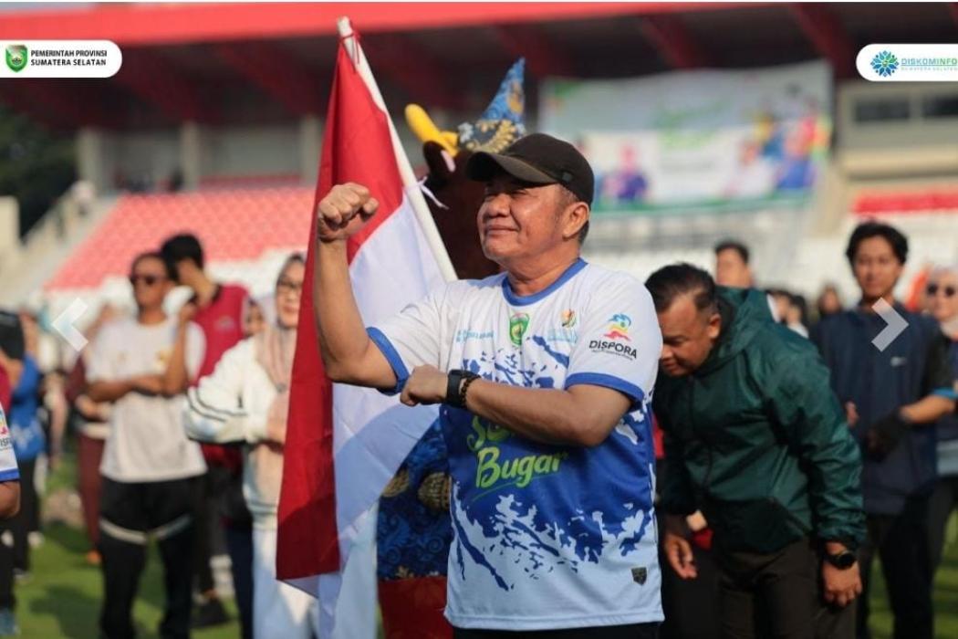 Gubernur Herman Deru Ajak KORPRI Tunjukkan Semangat dan Bakat di Ajang PORNAS 2025