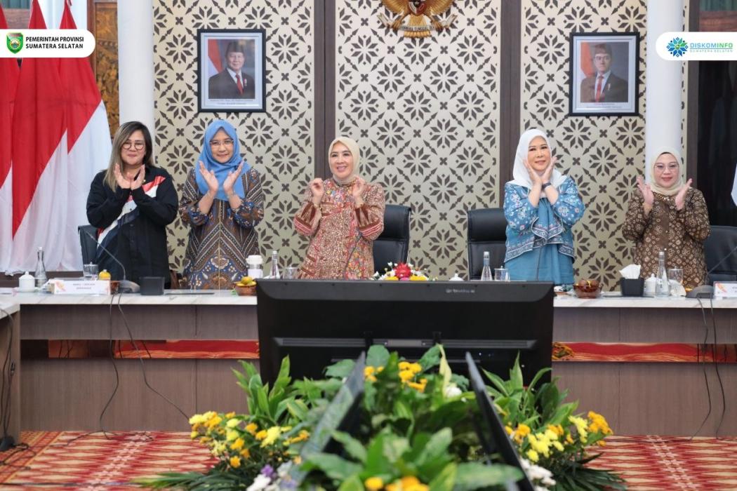 Ketua Harian Dekranasda Tri Tito Karnavian Apresiasi Kesiapan Sumsel Gelar Swarna Songket Nusantara