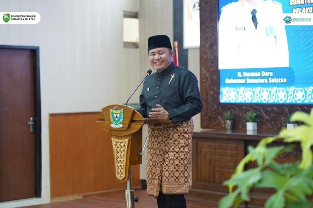 Gubernur Herman Deru Teken MoU Percepatan Pembangunan Jalan Khusus Batubara dan 5 Flyover di Muara Enim
