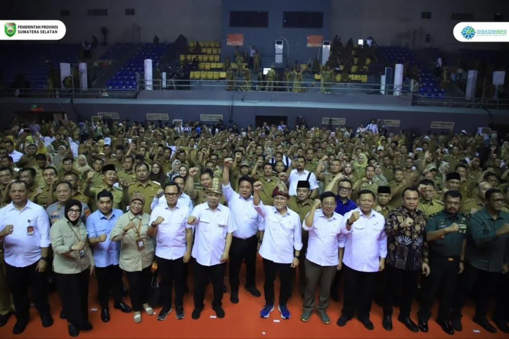 Menko Pangan Zulkifli Hasan Apresiasi Sumsel 100% Musdes dan Pembentukan Koperasi Desa