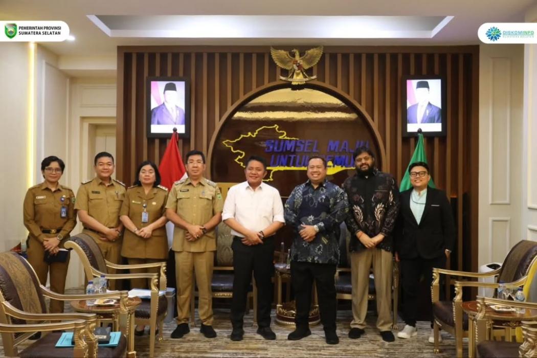 Herman Deru bersama Konsulat AS, Bahas Prioritas Pembangunan dan Potensi Investasi di Sumatera Selatan