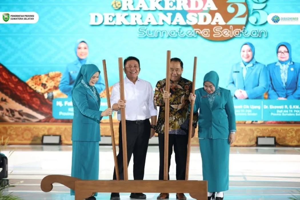 Feby Deru: Selaraskan Proker Dekranasda dan TP-PKK untuk Mendukung Pembangunan Sumsel