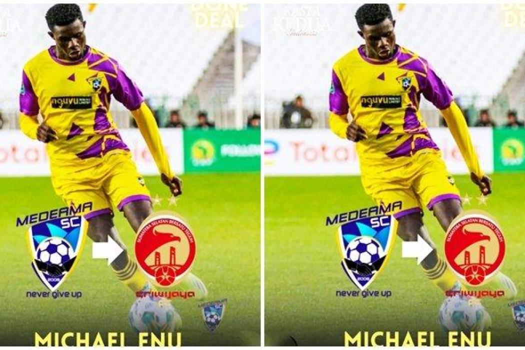 Sriwijaya FC Bakal Datangkan Michael Enu di Liga 2, Bek Tangguh Asal Ghana