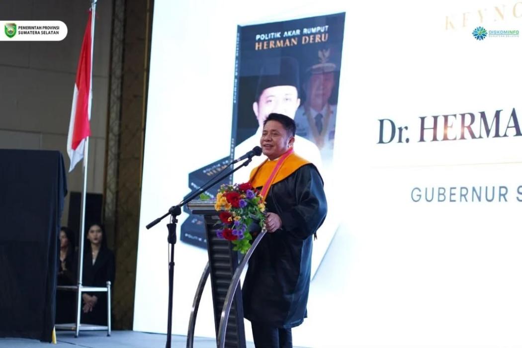 Gubernur Herman Deru Buka Rahasia Kemenangan Politik Lewat Buku “Akar Rumput”