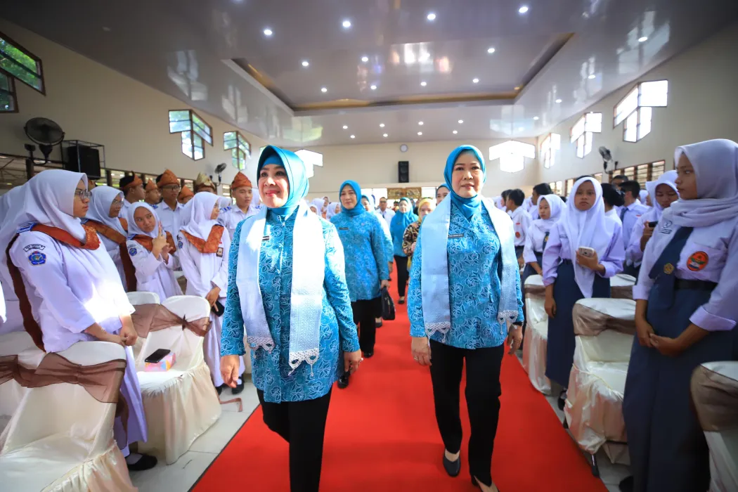Siapkan Generasi Emas 2045, TP PKK Gencarkan Kampanye Anti-Judi Online dan Narkoba Pada Siswa/Siswi Di Palembang