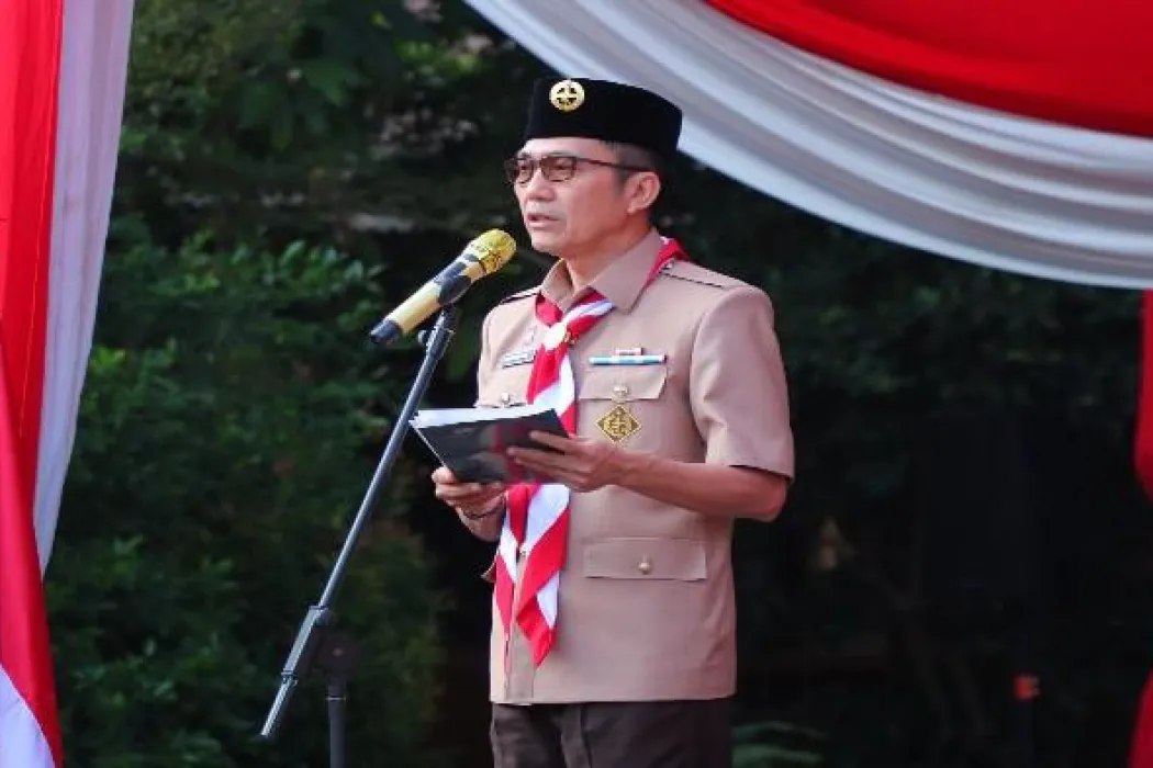 Jaga Spirit Kemerdekaan dengan Riang Gembira, Walikota Ratu Dewa Ajak Warga Palembang Kibarkan Merah Putih