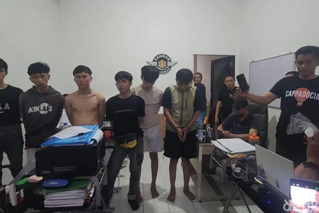 Polisi Amankan 6 Pelaku Begal yang Resahkan Warga Palembang, Modus Pura-pura Tawuran