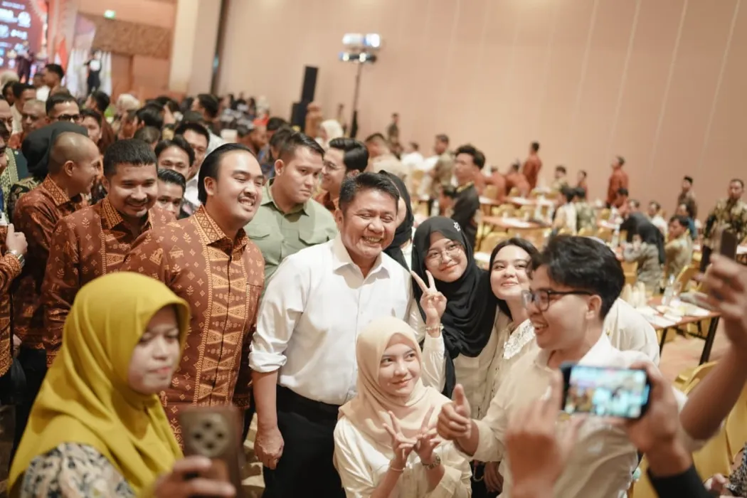 Herman Deru Ajak HIPMI Sumsel Sukseskan Pembangunan Daerah dan Jadi Pengusaha Adaptif