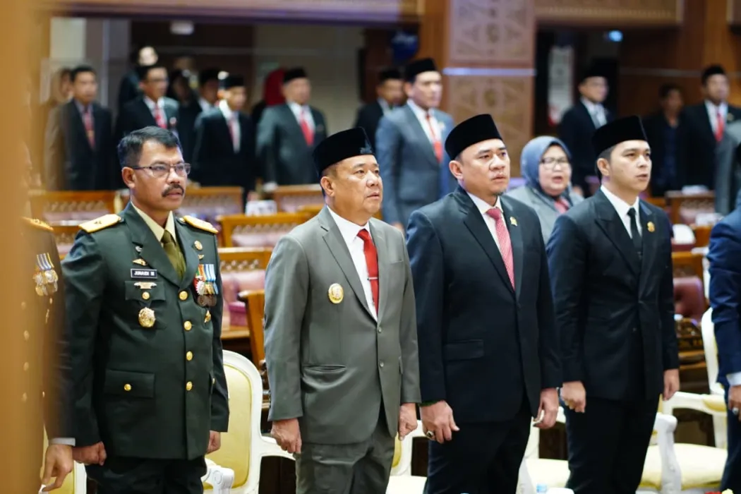 Wagub Sumsel dengarkan Pidato Kenegaraan Presiden RI tentang RUU APBN Tahun Anggaran 2026 beserta Nota Keuangannya