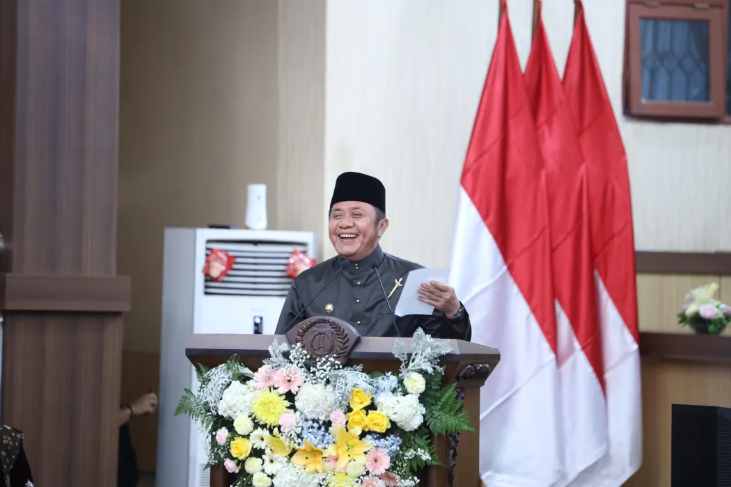 Gubernur HD Puji Capaian Prestasi Kabupaten MUBA Turunkan Angka Kemiskinan Menjadi 1 Digit
