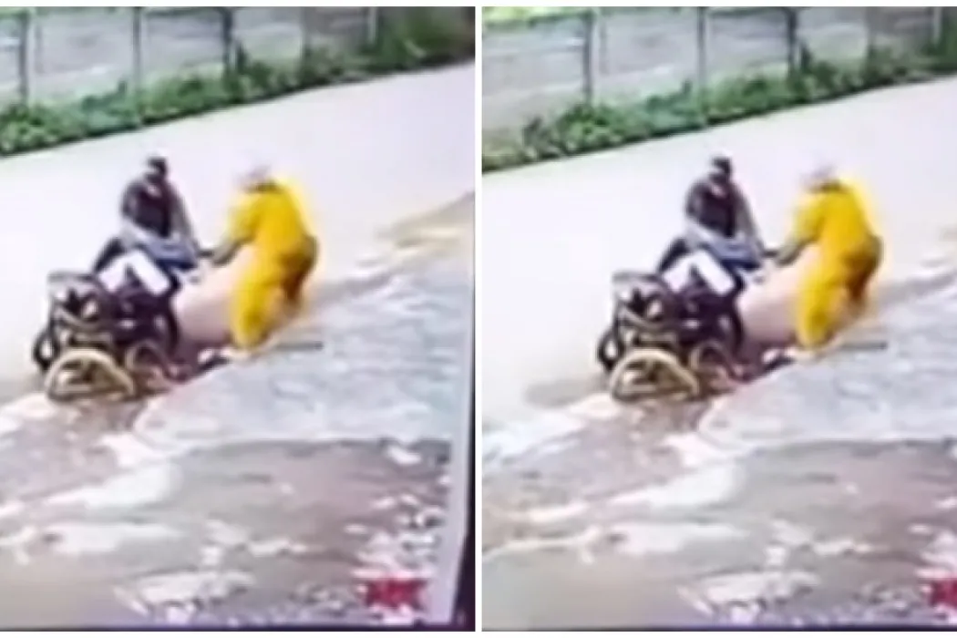 Viral Begal Sadis Beraksi di Siang Bolong di Talang Kelapa Palembang, Emak-emak Jadi Korban
